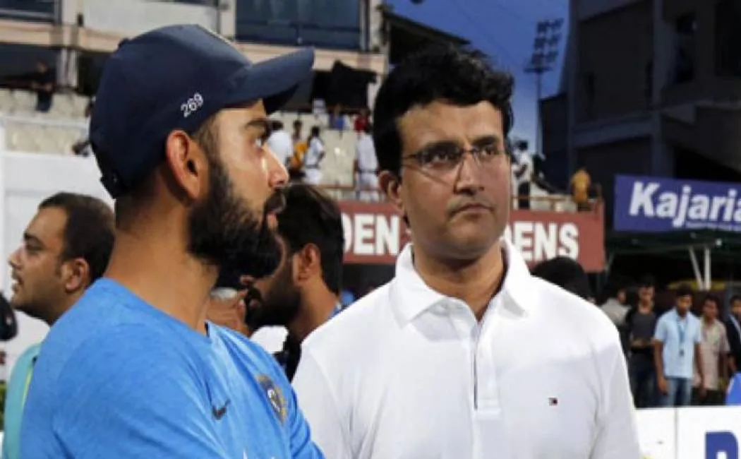 ganguly - virat 